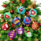 Adornos para Árbol Navidad Multicolor
