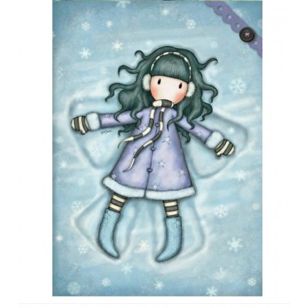 Cuadro Gorjuss nieve diamantes